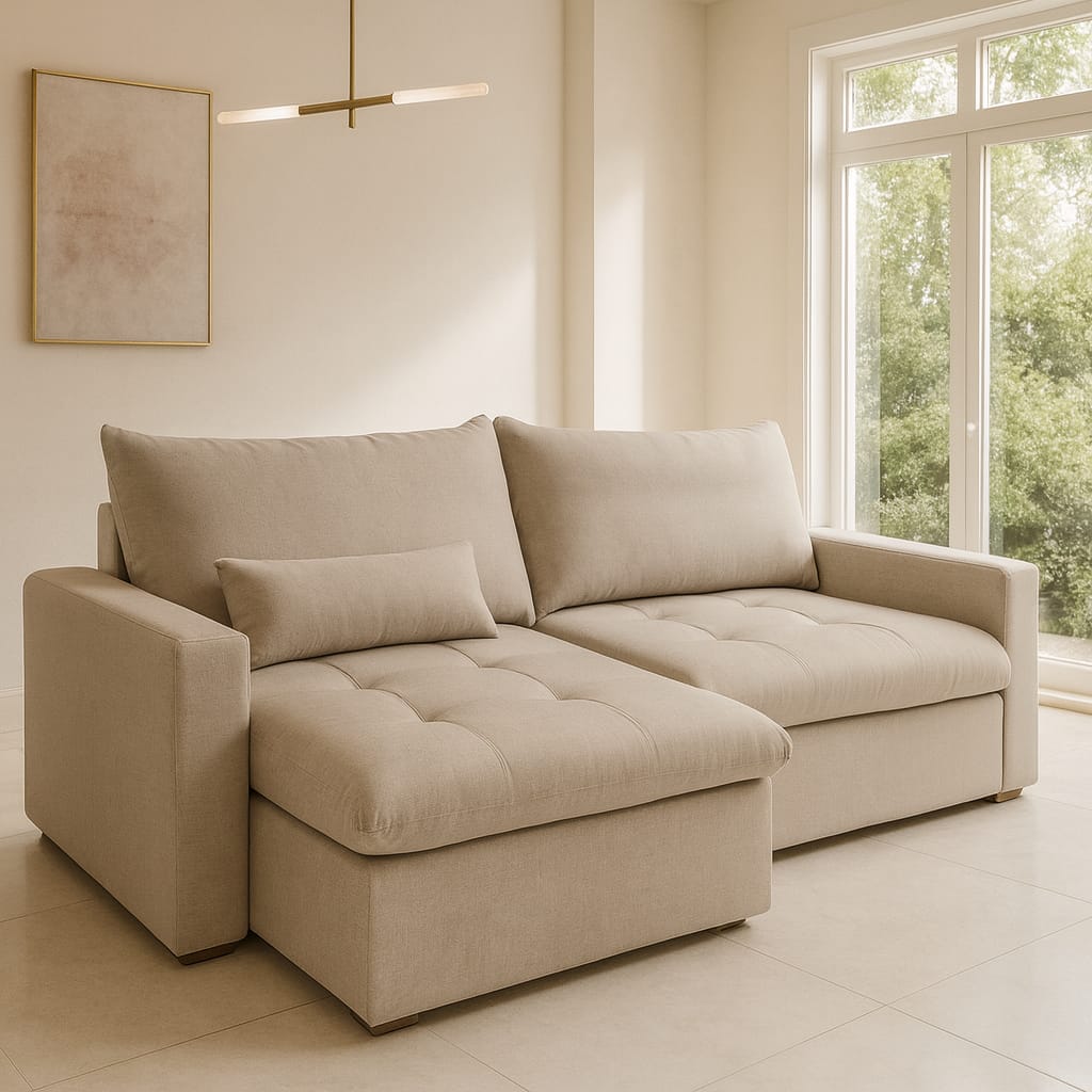 Sofá Cama Linho - EuroDesign Sofás