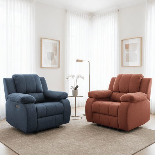 Poltrona Gemini Bucle Alpes - EuroDesign Sofás