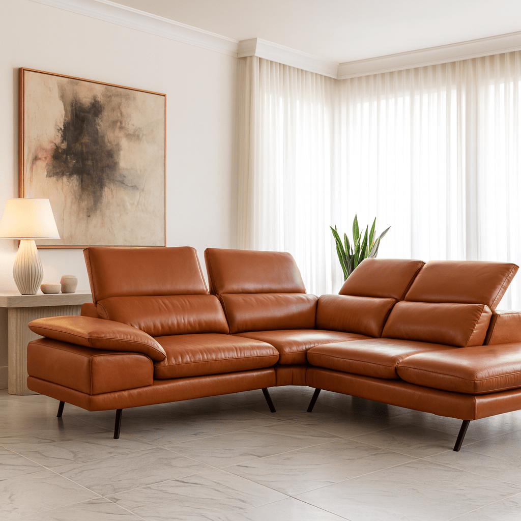 Sofá Milano Terracota - EuroDesign Sofás